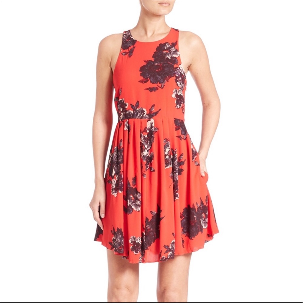 NWOT Free People Flutterby Floral Dress - Picture 2 of 6